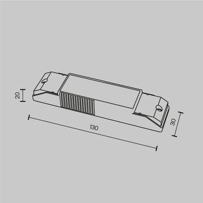 Источник питания DALI CCT(DT8) 5-12W IP20, PSL-DL40-3CCT-150-300mA. TM Maytoni