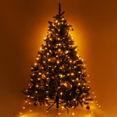 Светодиодная гирлянда занавес теплый белый 2*3м IP20 200-002 теплый белый, LED