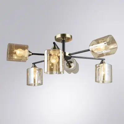 Потолочная люстра Arte Lamp MERCI A4185PL-6BK, 6хE27