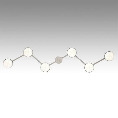 8116/6C COMFI LN25 208 никель, металл Люстра потолочная LED GX53 6*7W 220V SANATA