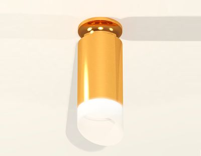 Комплект накладного светильника XS6327083 PYG/FR золото желтое полированное/белый матовый MR16 GU5.3 (N6905, C6327, N6256)