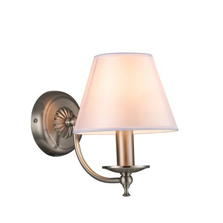 Настенный светильник Escada 1144/1A E14*40W Satin nickel