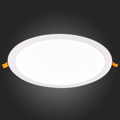 ST209.538.24 Св-к встр. Белый LED 1*24W 3000K 1 728Lm Ra80 110° IP20 D300xH8 90-265V