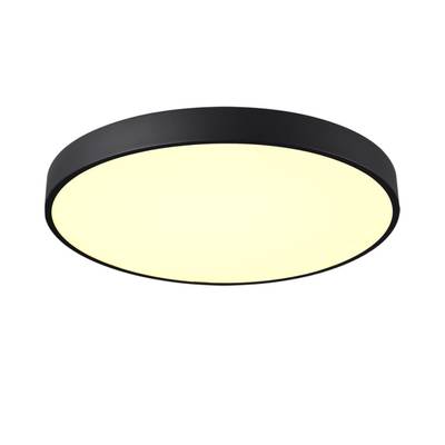 7756/70L MITRA LED SN 097 Светильник металл/акрил/черный LED 60Вт+10Вт(подсветка) 3000K D600 IP20 QUASAR