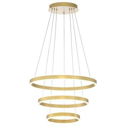 Citilux Дуэт CL719652 LED Люстра подвесная с пультом Золото