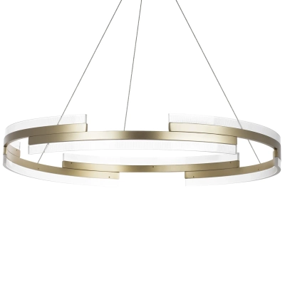 736333 Люстра ROTONDA 70W LED 3805LM 120G ЗОЛОТО 3000K