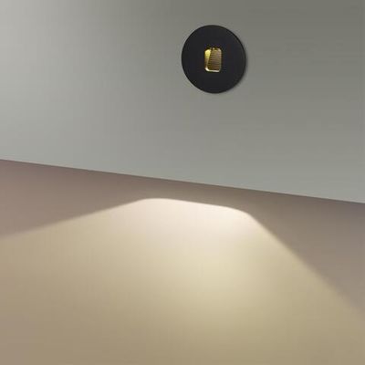 6651/1WL3 NATURE ODL25 695 черный/металл Подсветка для лестниц IP65 LED 1W 3000K 60° AC85-265V VITTY