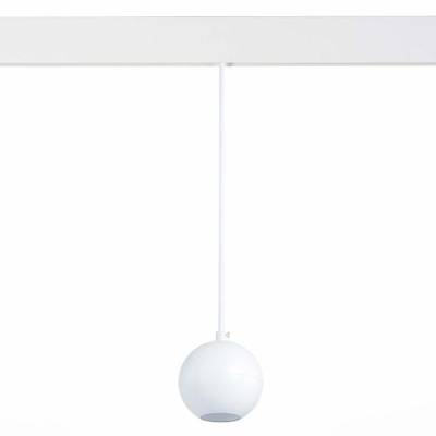 ST354.543.12 Магнитный трековый светильник подвесной белый LED 1*12W 4000K 750Lm Ra&gt;80 36° IP20 D100xH92 48V
