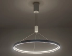 Светильник подвесной светодиодный FL5855 WH белый 40W 3000K/4200K/6400K D800*860 (без ПДУ)