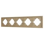 Рамка пластиковая FRM-TENDO-SFPL-5-GD (Arlight, -)