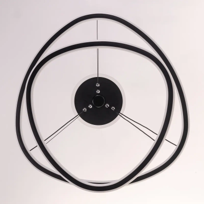 Citilux ТRIO CL215B061E LED Люстра подвесная с пультом Чёрная