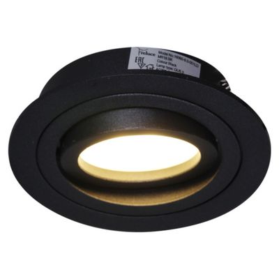 16060-9.0-001LD MR16 BK светильник точ.