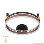 Светильник потолочный Crystal Lux FERNANDO PL48W LED COFFEE/BLACK 0620/148