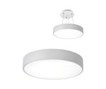 05460,01 Светильник Медина белый d60 h10 Led 48W (4000K) 2 типа крепления: потолочное и подвесное