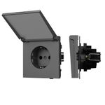 Механизм розетки влагозащищённый SCT-TENDO-MCP-SFPL-GR (230V, 16A) (Arlight, -)