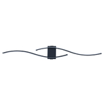 Настенный светильник Arte Lamp ALUDRA A2216AP-1BK, 1хLED