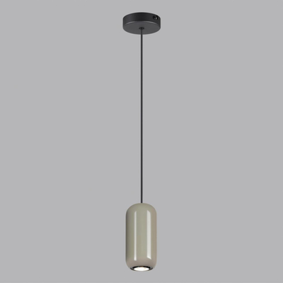 5053/1D PENDANT ODL24 375 черный/серый/металл Подвес GU10 LED 4W OVALI