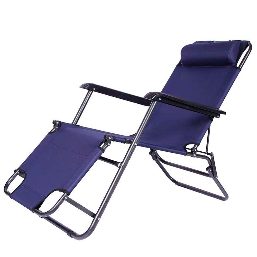 Кресло-шезлонг складное CHO-153 ECOS, синее