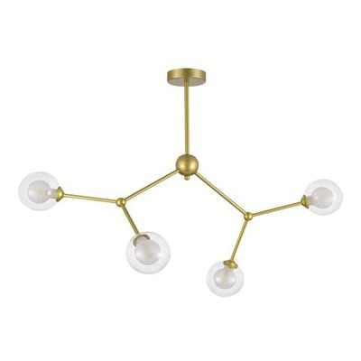 SLE1106-203-04 Светильник подвесной Золотистый/Прозрачный, Белый G9 4*5W