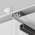 Профиль для монтажа Trinity в натяжной ПВХ потолок, 2м, TRA005MP-312S. TM Maytoni