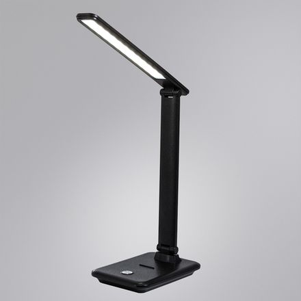Офисная настольная лампа Arte Lamp CAMBRIDGE A5123LT-1BK, 1хLED