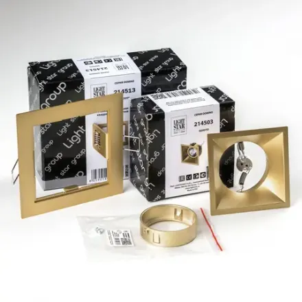 D51303GMOD Светильник DOMINO QUADRO под LED модуль/лампу МR16 (214513+214503+214003)