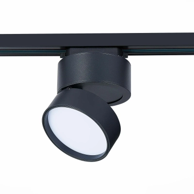 ST651.436.14 Св-к трек. Черный LED 1*14W 3000K 1 100Lm Ra>90 120° IP20 D104xH128 170-240VV