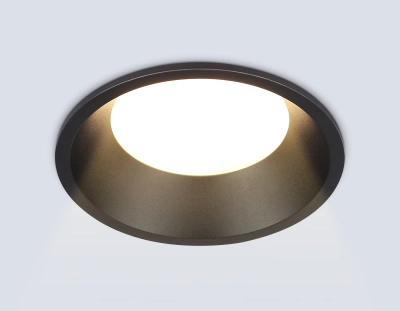 Светильник встраиваемый TN51814 BK черный GX53 max 15W D105*36