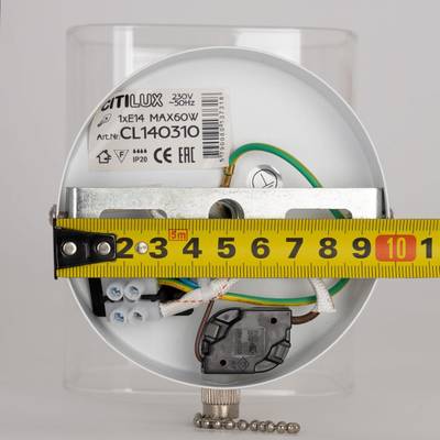 Citilux Бертон CL140310 Бра с выключателем Белое