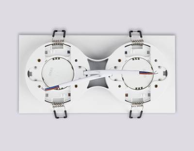 Светильник встраиваемый TN52423/2 WH/FR белый/белый матовый GX53 max 12W 210*105*45