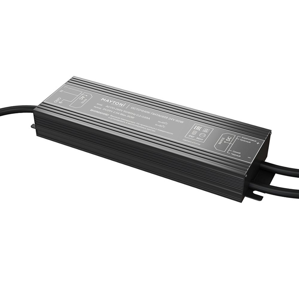 Блок питания PSI001 24В 60Вт IP67 020213 TM Maytoni
