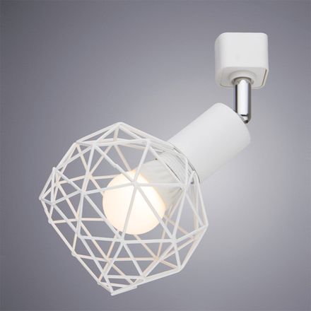 Трековый светильник Arte Lamp SOSPIRO A6141PL-1WH, 1хE14
