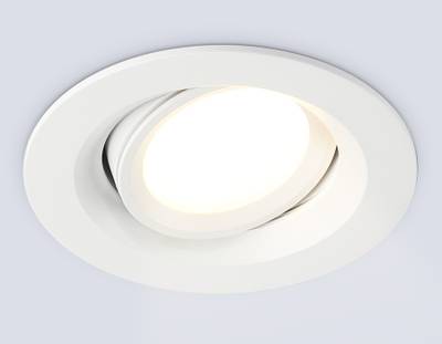 Светильник встраиваемый TN1141 WH белый IP44 GU5.3 D95*38