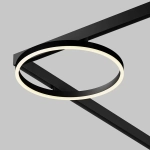 Трековый светильник Рим / Rim Exility 3000K 24Вт 120°, TR227-2-24W3K-B. TM Maytoni