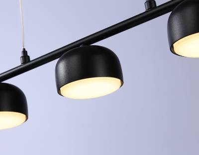 Светильник подвесной TN71034/3 BK черный GX53/3 max 12W 440*80*1100