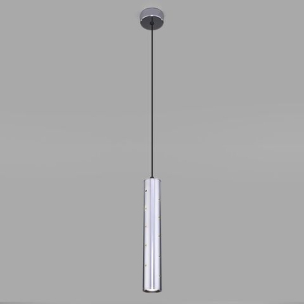 Подвесной светодиодный светильник Bong 12W 4200K хром 50214/1 LED хром