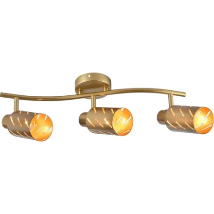 05970-0.8-03 GOLD светильник потолочный Reluce, E14х3