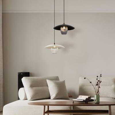 Подвесной светильник 50259/1 черный/дымчатый