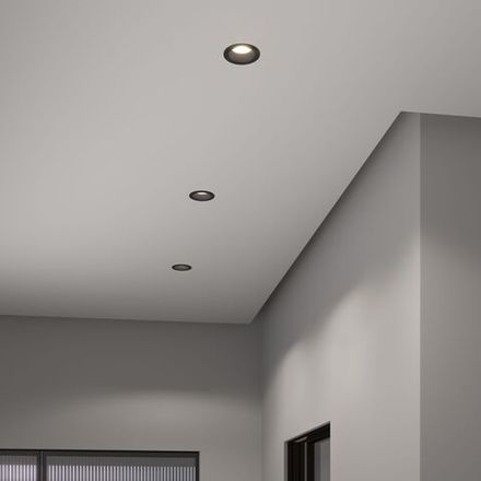 Встраиваемый светодиодный светильник  7W 4200K чёрный 25082/LED