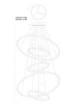 Подвесная люстра Arte Lamp ARKANE A2974SP-137PB, 1хLED