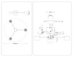Светильник потолочный FL51720/4 WH/GD белый/золото GX53/4 max 12W 645*135