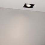 Светильник MS-VORTEX-BUILT-S90x90-12W Day4000 (BK-BK, 40 deg, 230V) (Arlight, IP20 Металл, 5 лет)