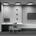 Потолочный светильник Зон / Zon 90 Вт 3000 К 120°, C032CL-90W3K-RD-B. TM Maytoni