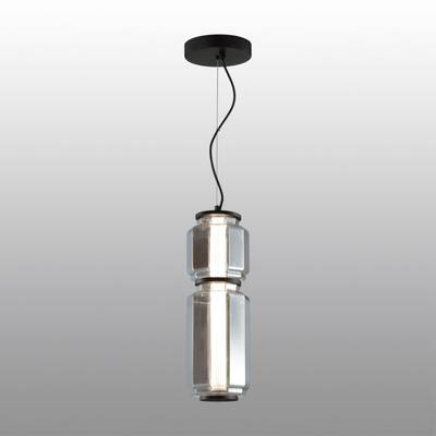 5408/20L HIGHTECH ODL_EX24 35 черный/дымчатый/металл/стекло/акрил Подвес LED 20W 3000K 1480Лм JAM