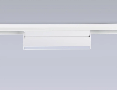 Светильник светодиодный трековый для шинопровода Magnetic GL4061 WH белый IP20 12W 4200K 48V 223*22*105