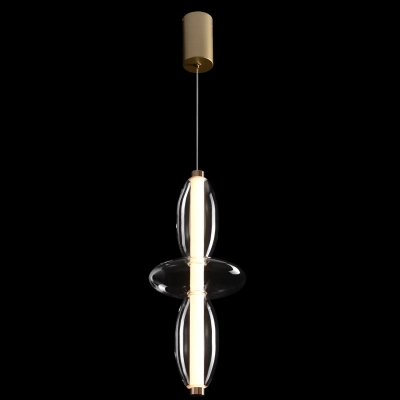Светильник подвесной Crystal Lux QUASAR SP14W LED TRANSPARENT 3791/214