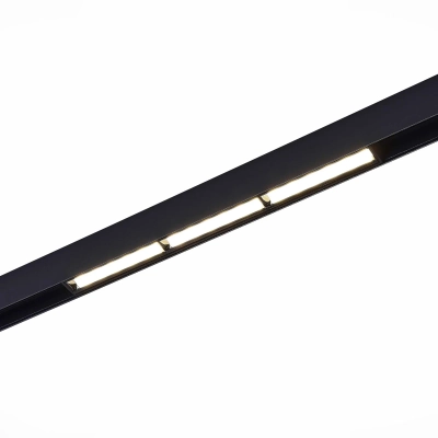 ST804.446.18 Магнитный трековый светильник Черный LED 1*18W 4000K 1 100Lm Ra>90 120° IP20 L330xW22xH46 48VV