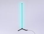 Светильник светодиодный напольный RGB с пультом FL8022 BK черный LED 15W RGB D32*1250 (ПДУ РАДИО 2.4G)