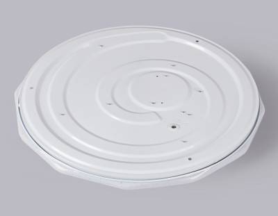 Потолочный светодиодный светильник с пультом FZ418 WH белый IP20 66W 3000K-6500K+RGB D480*65 (ПДУ ИК)