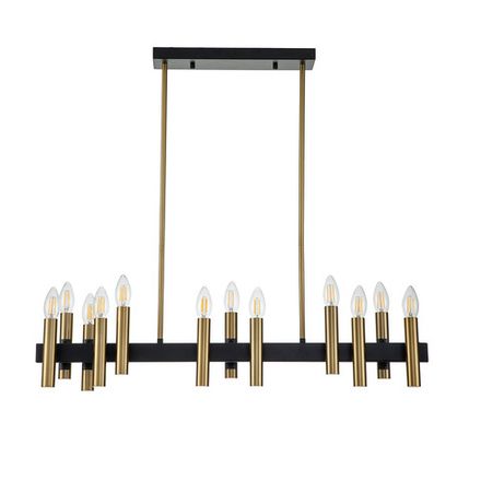 Светильник на штанге Indigo 13009/12PL Black, 12хE14